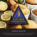 Azure Black Line Lemon Muffin Hookah Shisha Flavor -