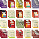 Organic Tea Bags Sampler - Stash, Twinings, Davidsons - 40 Ct, 20 Flavors -