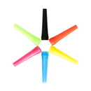 Icon Tips - 100 Disposable Mouth Tips for Hookah - 6 mixed colors -