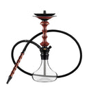 Japona Hookah Shuriken Mini - Red / Clear