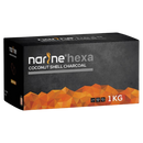 Narine Coco Hexagon Hookah Coals 1kg -