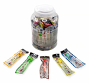 Tanya Disposable Lolly Pop Candy Hookah Tips - Jar of 50 Hookah Tips -