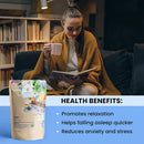 Gardenika Sleep Loose Leaf Herbal Tea, USDA Organic, Caffeine Free - 4 oz (114g) -