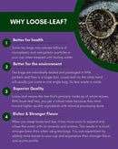 Gardenika Earl Grey Lavender Tea, Loose Leaf, USDA Organic, 55+ Cups – 4 Oz (113g) -