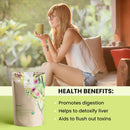 Gardenika Detox Loose Leaf Herbal Tea, USDA Organic, Caffeine Free - 4 oz (114g) -