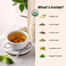 Gardenika Digest Loose Leaf Herbal Tea, USDA Organic, Caffeine Free - 4 oz (114g) -