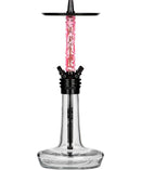 Moze Varity Squad Hookah - Black - Clear - Wavy Pink