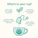 Stash Herbal & Decaf Tea Bags Sampler Gift Box, Caffeine Free Set - 60 Ct, 20 Flavors -