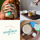 Organic Tea Bags Sampler - Stash, Twinings, Davidsons - 40 Ct, 20 Flavors -