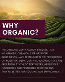 Gardenika Pu-erh Tea, Loose Leaf, USDA Organic, Chinese Black, 55+ Cups – 4 Oz (113g) -