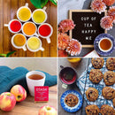 Stash Tea Bags Sampler - Caffeinated, Herbal and Decaf - 50 Ct, 50 Flavors -