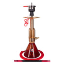 Amy Little Rocket Hookah - Gold-Red Base
