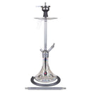 Amy Carbonica Force R Hookah (SS21.01) - White-Clear Base