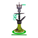 Amy Antique Berry Mini Hookah (072.03) - Black-Green Base