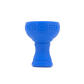 Silicone Hookah Shisha Bowl With Metal Screen - Blue