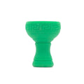 Silicone Hookah Shisha Bowl With Metal Screen - Green