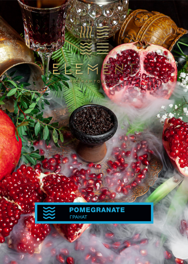 Element Water Line Pomegranate Hookah Flavors - 