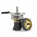 AMY Deluxe Stone Hookah Shisha Bowl With Screen TTST005 - Gold