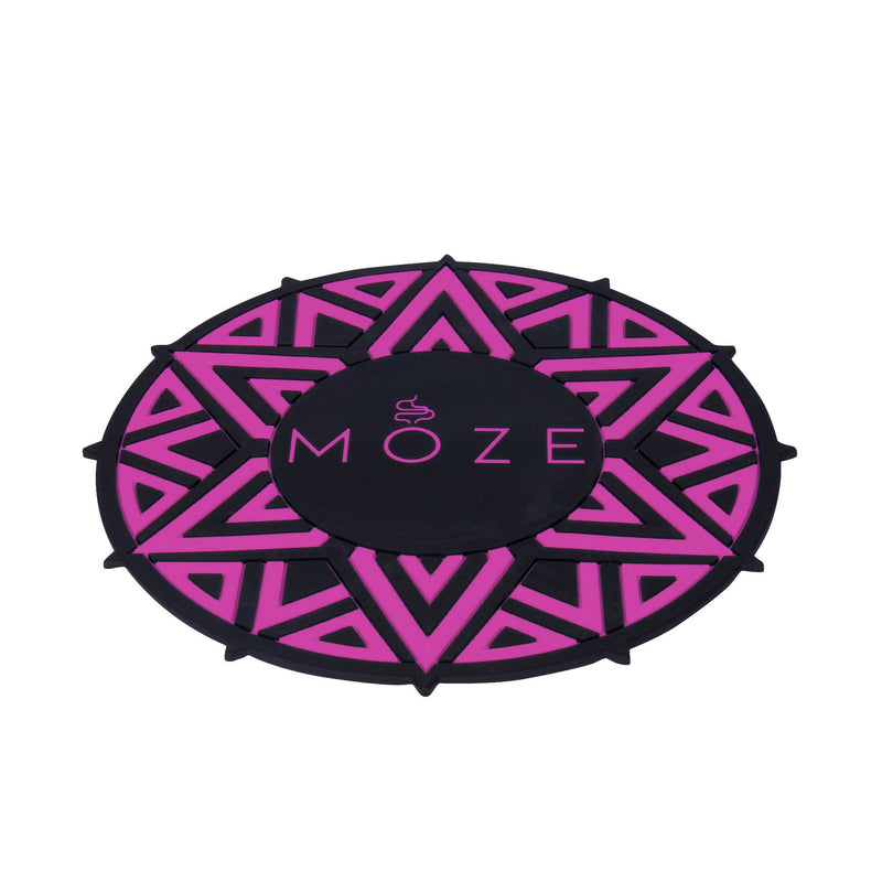 Moze Hookah Base Protective Mat - Purple