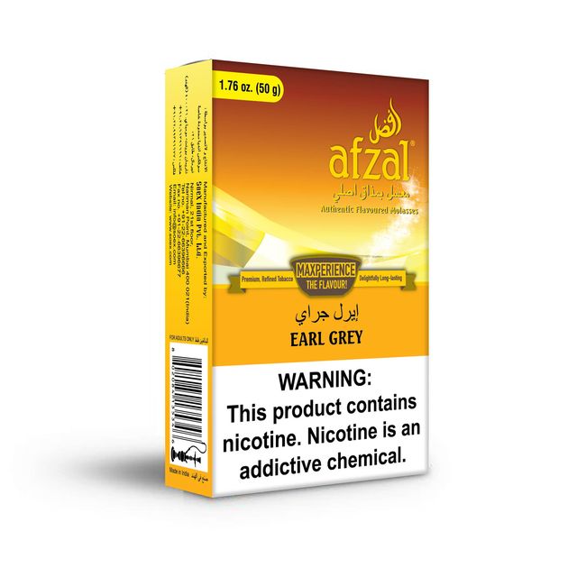 Afzal Earl Grey Hookah Flavors - 