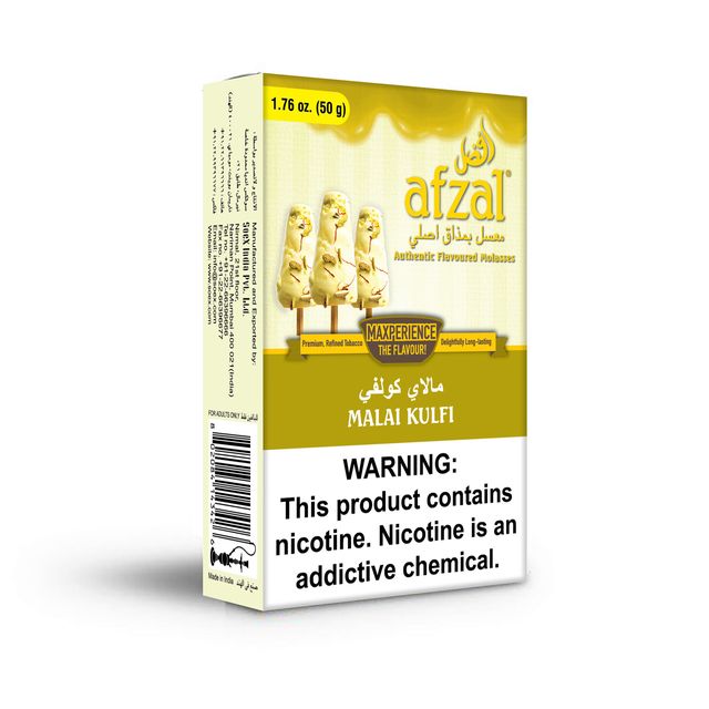 Afzal Malai Kulfi Hookah Flavors - 