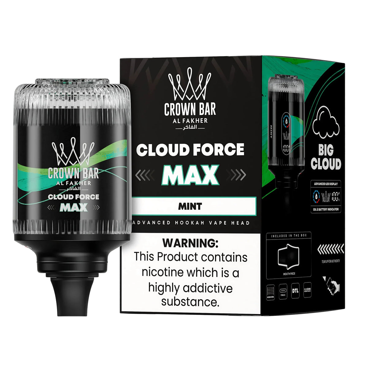 crown bar al fakher vape Al Fakher Crown Bar 60K E-Hose X Disposable