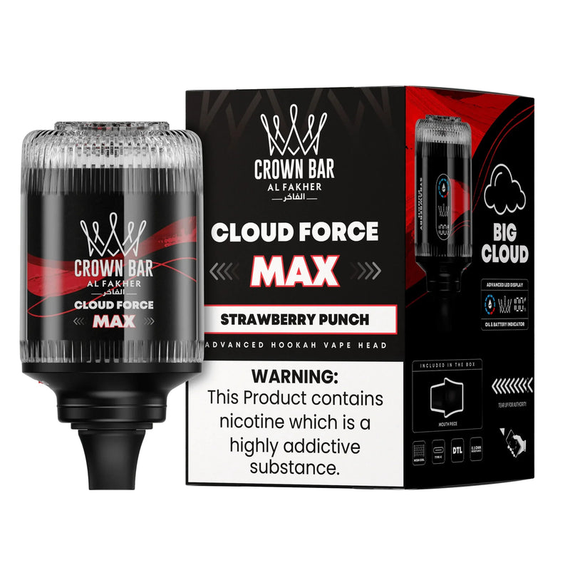 Buy Al Fakher Cloud Force Max 50K E-Head | Dual Device Buy Al Fakher Cloud Force Max 50K E-Head | Dual Device