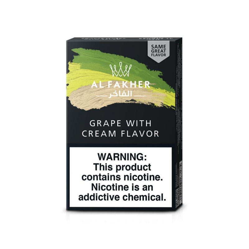 Al Fakher Grape With Cream Hookah Flavor - 