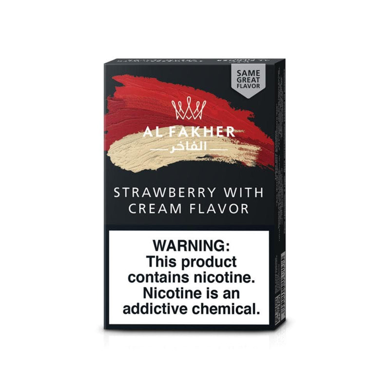 Al Fakher Strawberry With Cream Hookah Flavor - 50g