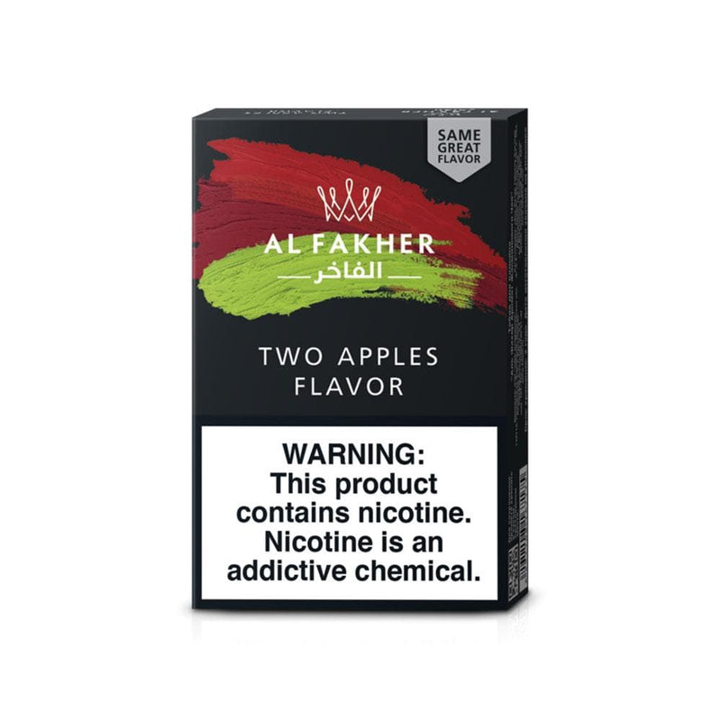 Al Fakher Two Apples Hookah Flavor - 50g