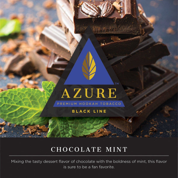 Azure Black Line Chocolate Mint Hookah Shisha Flavor - 