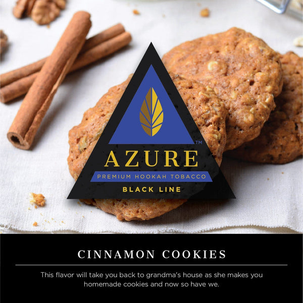 Azure Black Line Cinnamon Cookies Hookah Shisha Flavor - 