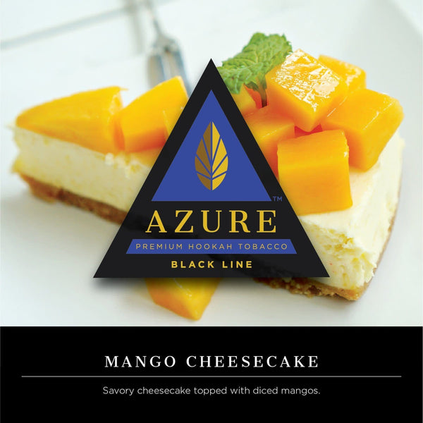 Azure Black Line Mango Cheesecake Hookah Shisha Flavor - 