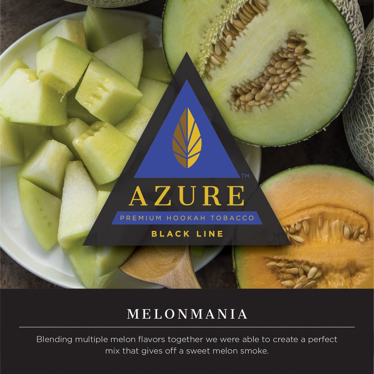Buy Azure Black Line Melonmania - Sweet Melon Hookah