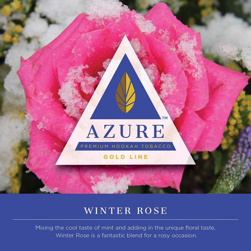 Azure Gold Line Winter Rose Hookah Shisha Flavor - 