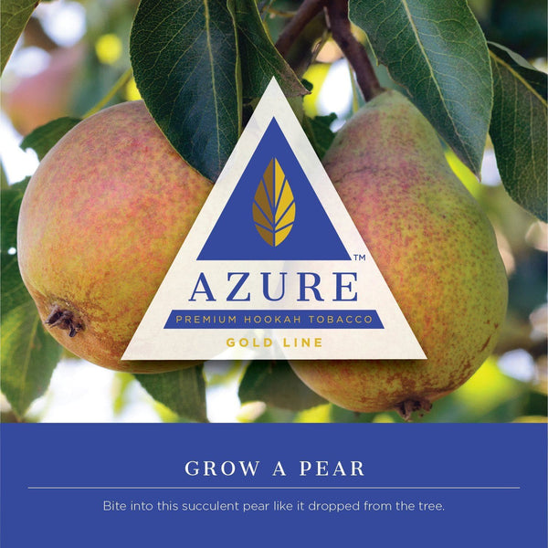 Azure Gold Line Grow A Pear Hookah Shisha Flavor - 