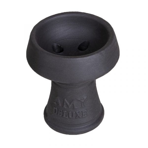 AMY Deluxe Black Stone Hookah Shisha Bowl - 