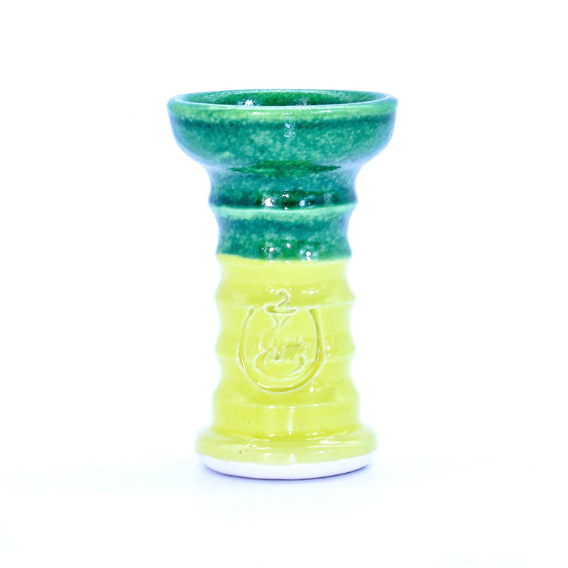 Cyril Thor Hookah Shisha Bowl - Green Yellow