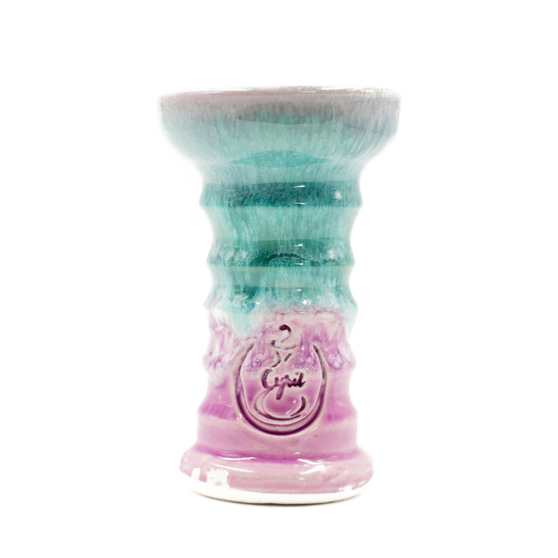 Cyril Thor Hookah Shisha Bowl - Purple Turquoise