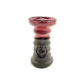 Cyril Thor Hookah Shisha Bowl - Red Gray