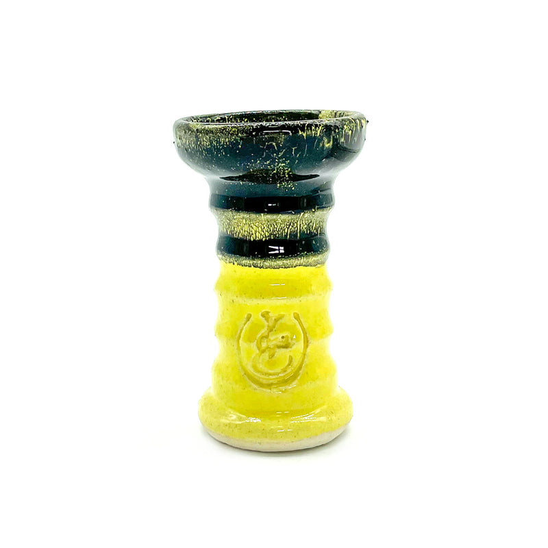 Cyril Thor Hookah Shisha Bowl - Yellow Black