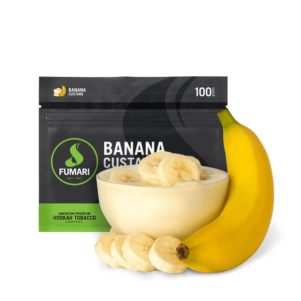 Fumari Banana Custard Hookah Shisha Flavor - 100g