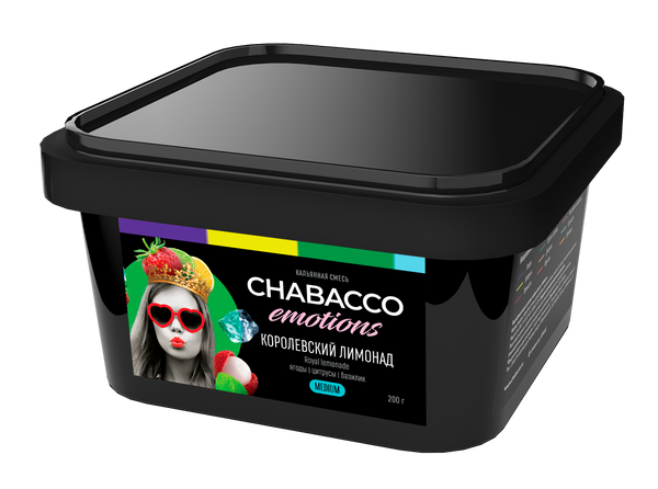 Chabacco Emotions Royal Lemonade Hookah Flavors - 