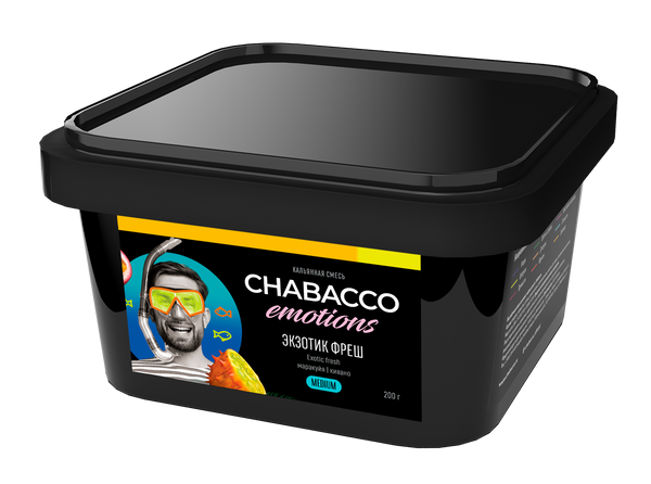 Chabacco Emotions Exotic Fresh Hookah Flavors - 