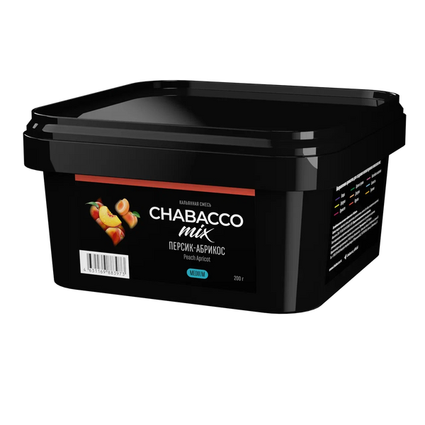 Chabacco Mix Peach Apricot Hookah Flavors - 