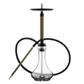 Conceptic Design Carbon Hookah - Gold / With Glass Base