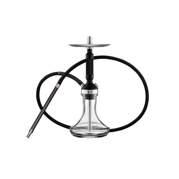 Conceptic Design Smart Carbon Fiber Hookah - Black