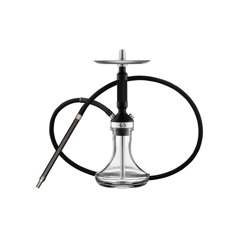 Conceptic Design Smart Carbon Fiber Hookah - Black