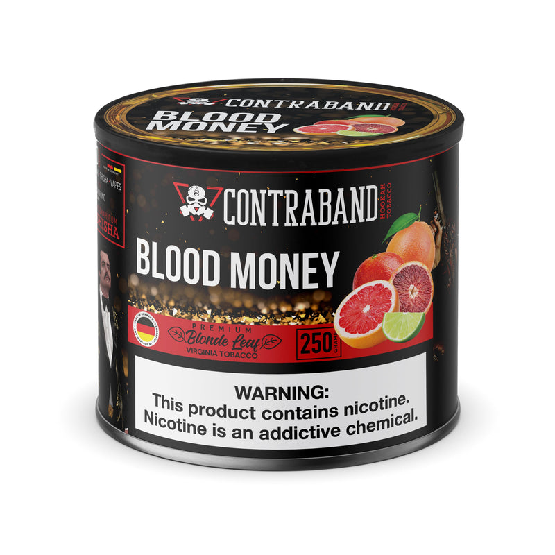 Contraband Blood Money Hookah Flavors - 