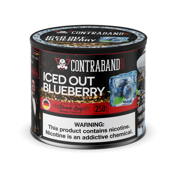 Contraband Iced Out Blueberry Hookah Flavors - 